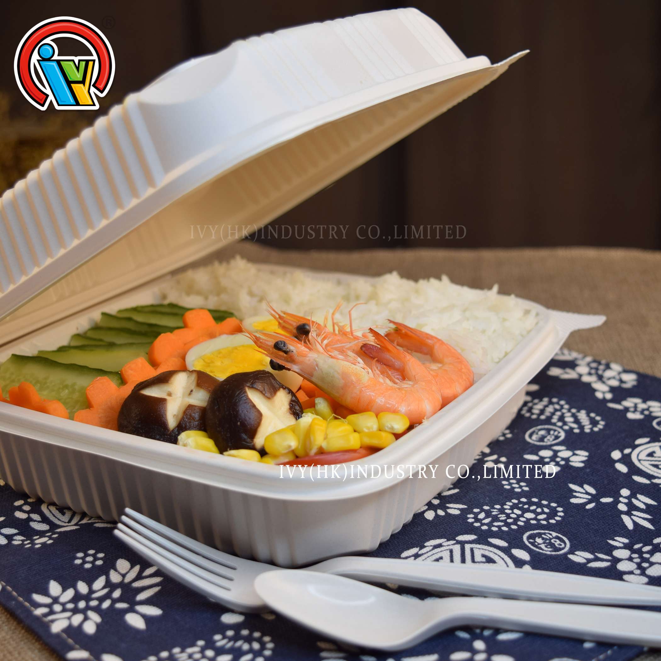 Wholesale Biodegradable Disposable Lunch Box,suppliers,manufacturers,factories  - IVY Food